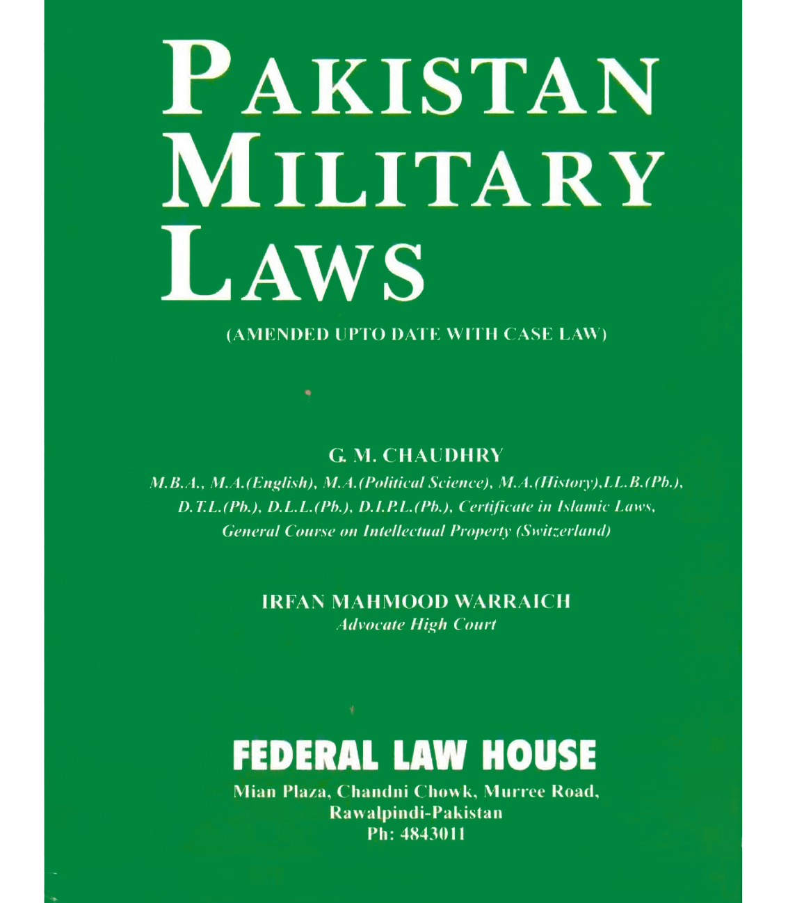 Pakistan Military Laws