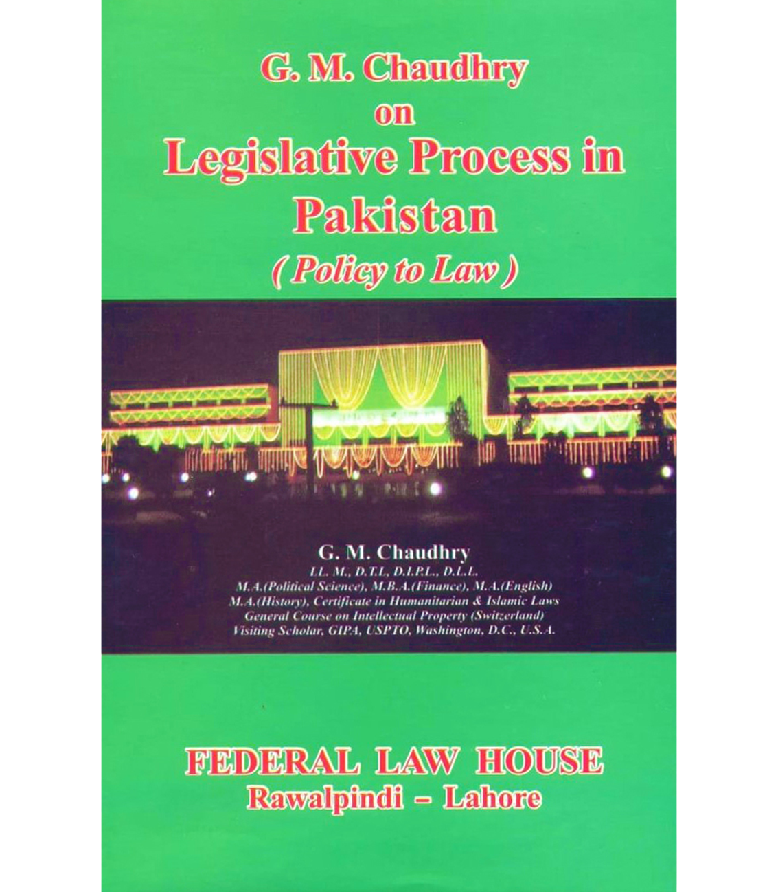 Legislative Process in Pakistan